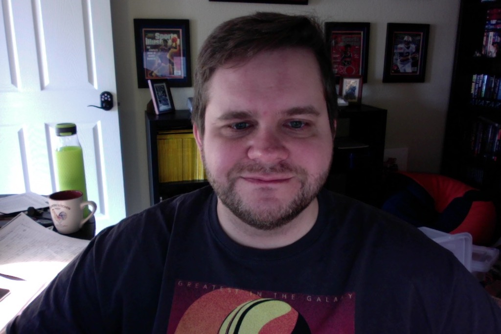 Can you tell I'm wearing pajama pants in this picture?